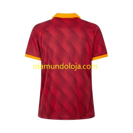Camisola AS Roma Homem Equipamento Quarto 2023-2024 Manga Curta